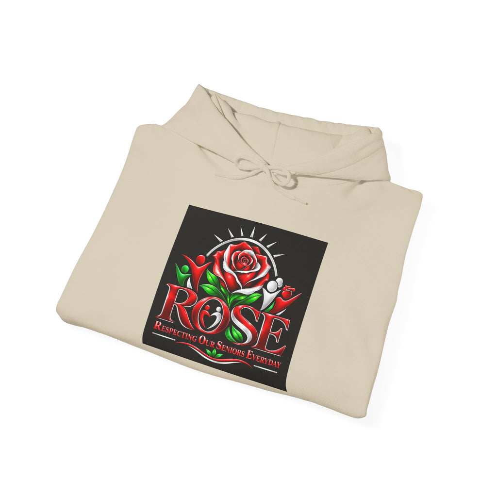 Rose Senior Graphic Hoodie — "Giving You Your Rose" Fashion Streetwear Pullover