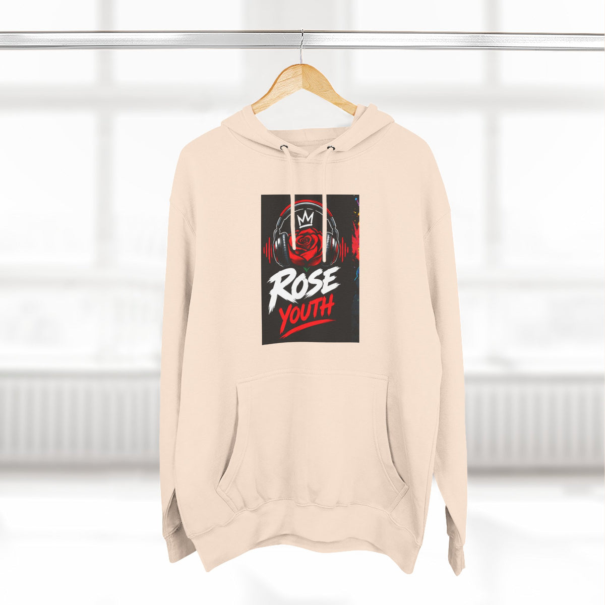 ROSE Youth Streetwear Hoodie — "Music Maestro" Graphic Pullover