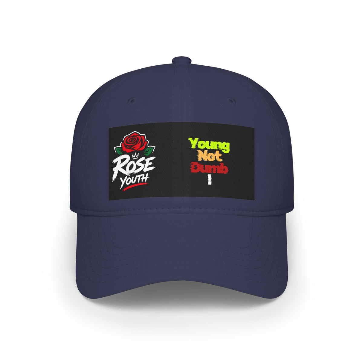 Young Not Dumb Rose Youth Red Baseball Cap