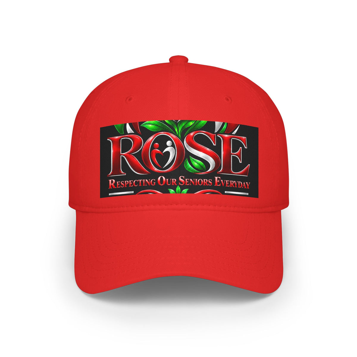 ROSE Respecting Our Seniors Everyday Red Baseball Cap