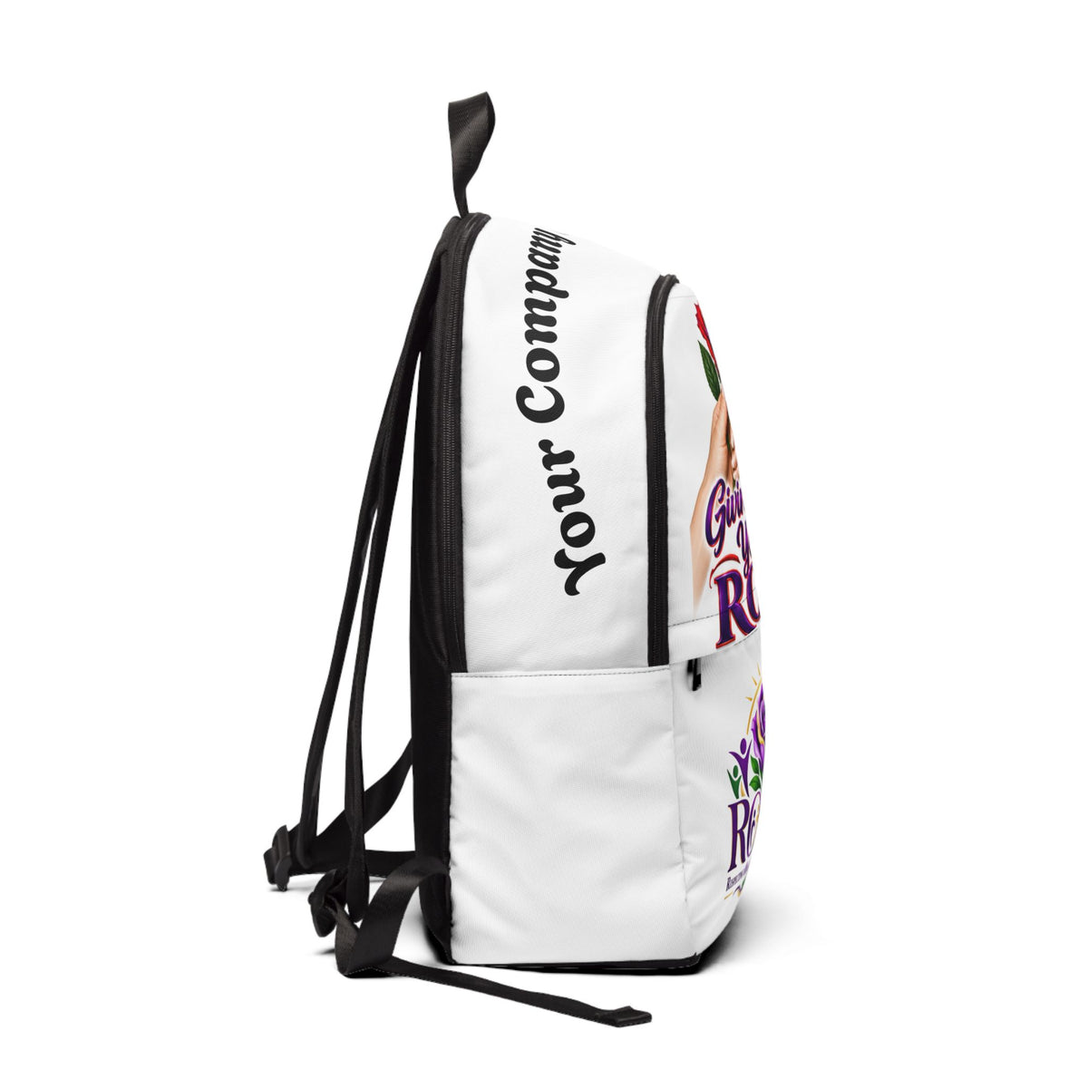 Giving You Your Rose Customizable Floral Backpack