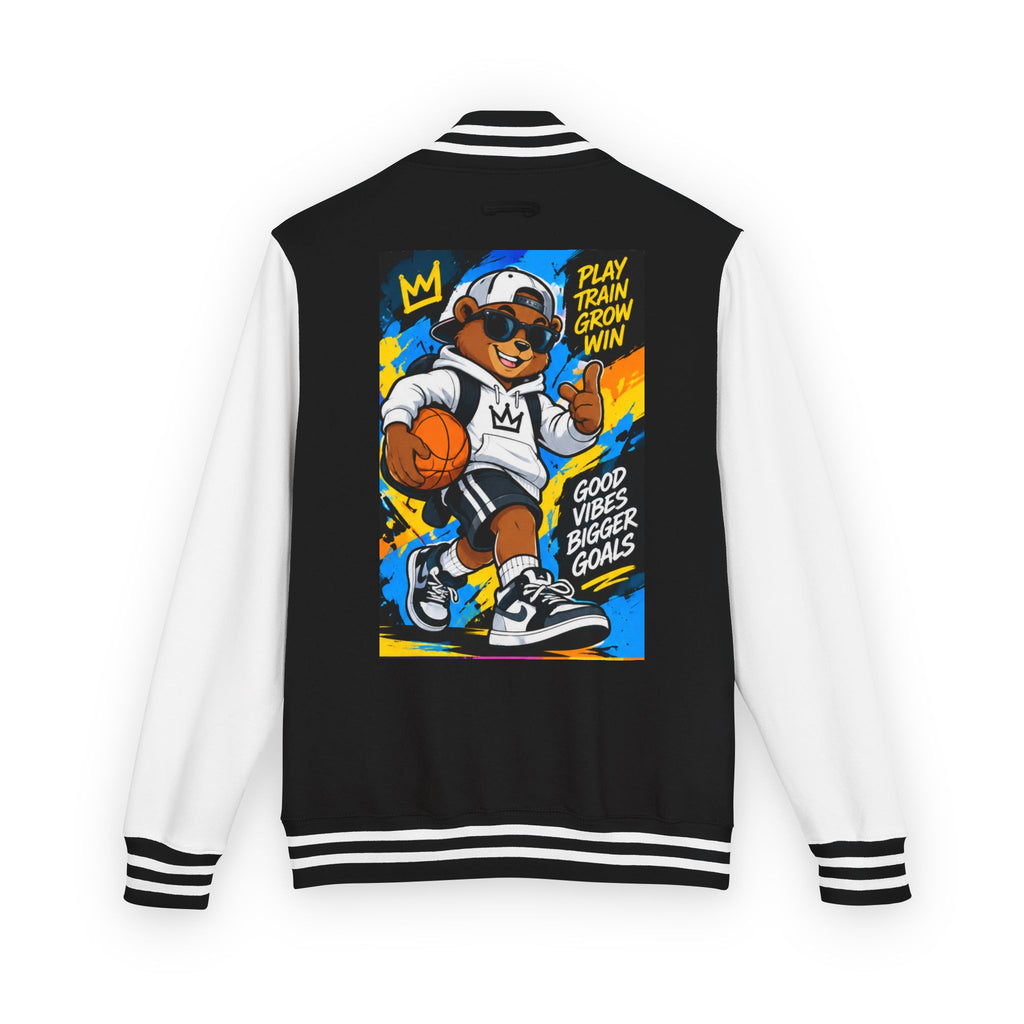 Rose Youth Bear the Baller Play Train Grow Basketball Letterman Jacket