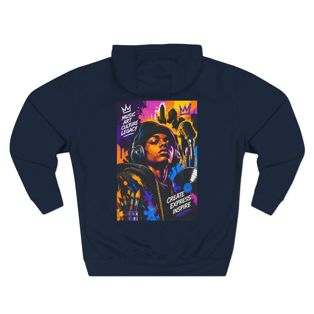 ROSE Youth Streetwear Hoodie — "Music Maestro" Graphic Pullover