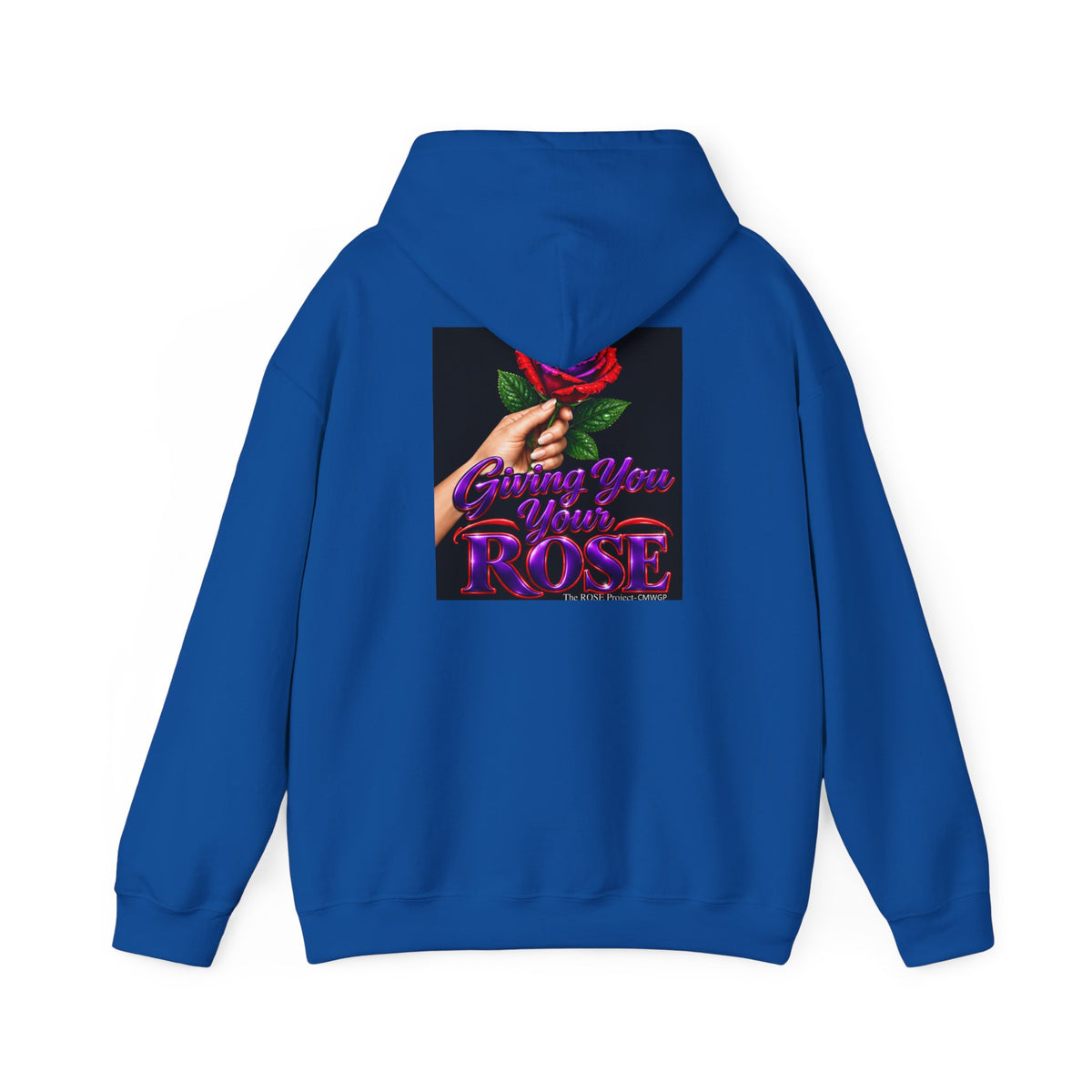 Rose Senior Graphic Hoodie — "Giving You Your Rose" Fashion Streetwear Pullover