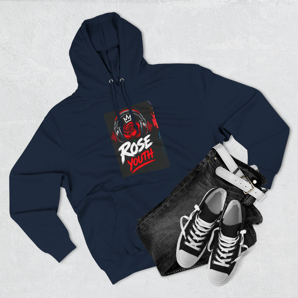 ROSE Youth Streetwear Hoodie — "Music Maestro" Graphic Pullover