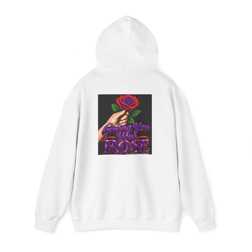 Rose Senior Graphic Hoodie — "Giving You Your Rose" Fashion Streetwear Pullover
