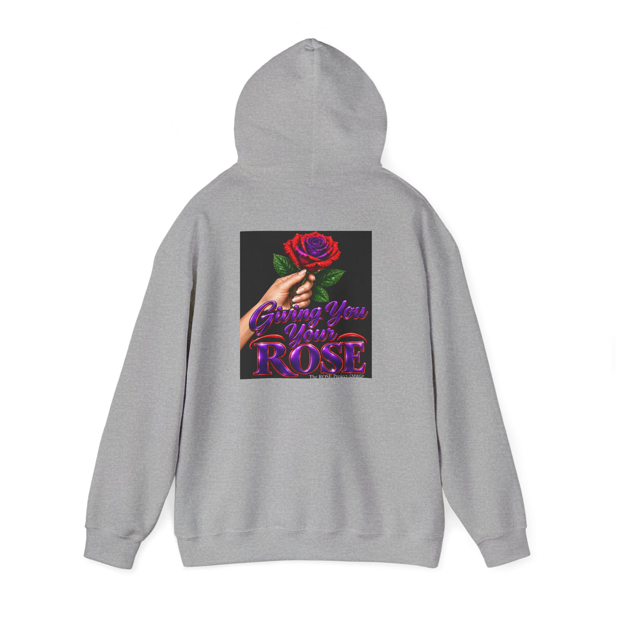 Rose Senior Graphic Hoodie — "Giving You Your Rose" Fashion Streetwear Pullover