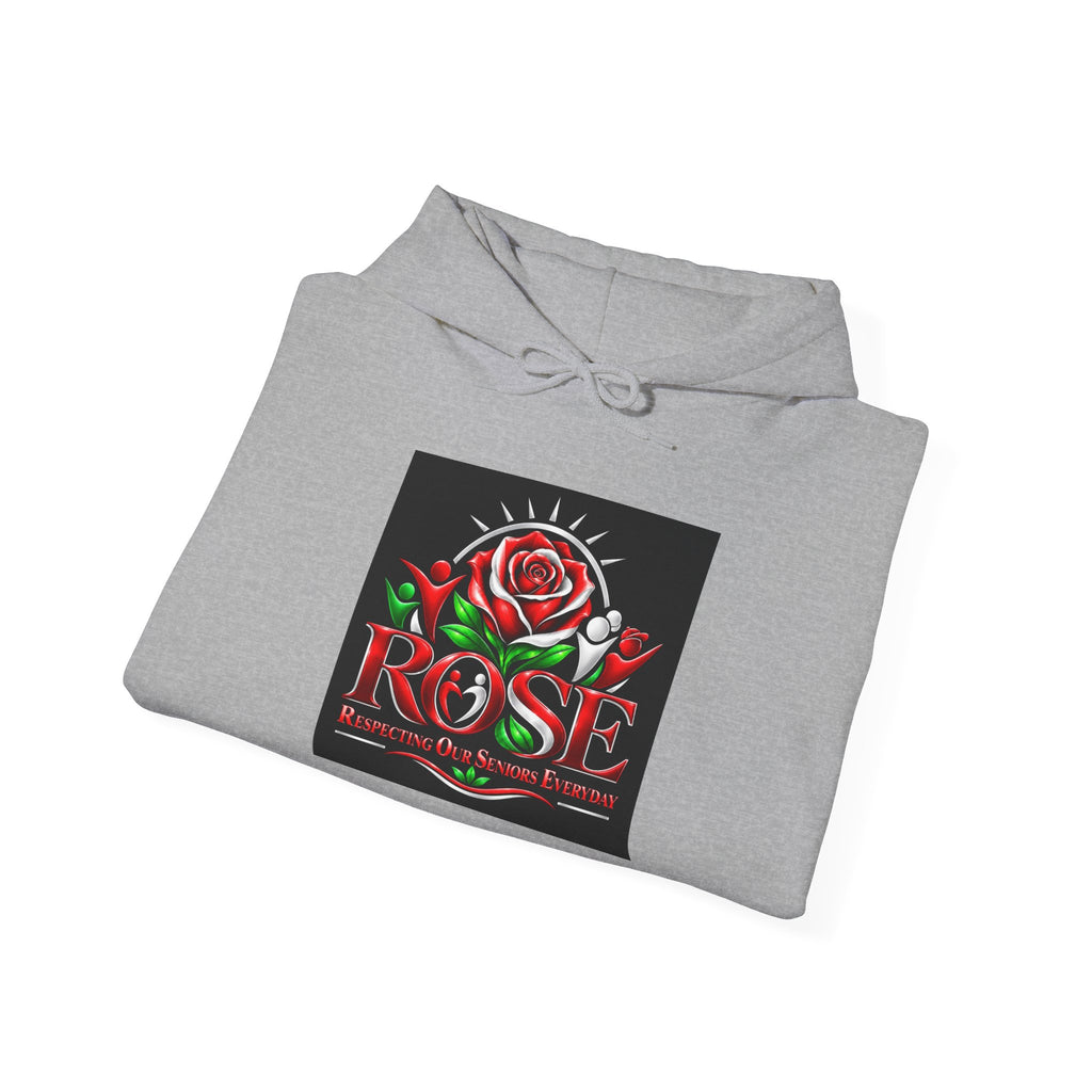 Rose Senior Graphic Hoodie — "Giving You Your Rose" Fashion Streetwear Pullover