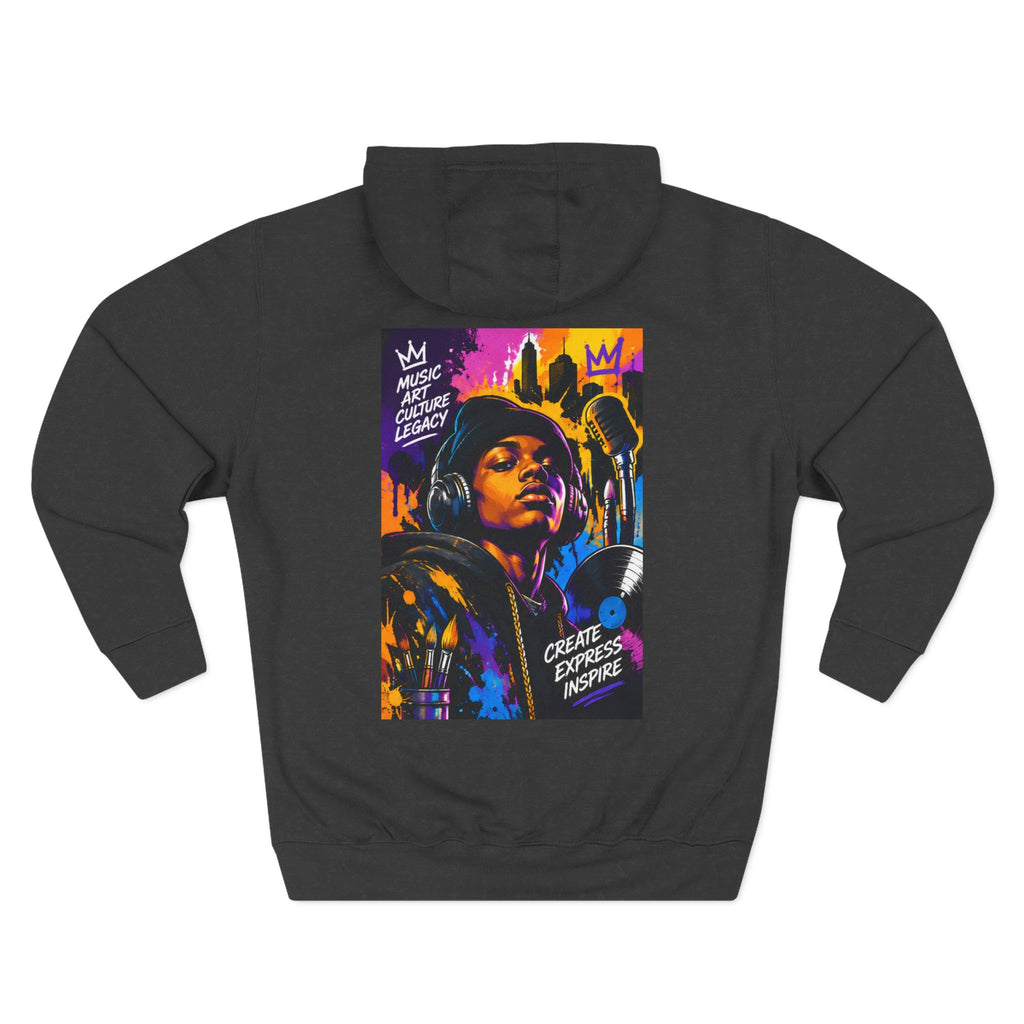 ROSE Youth Streetwear Hoodie — "Music Maestro" Graphic Pullover