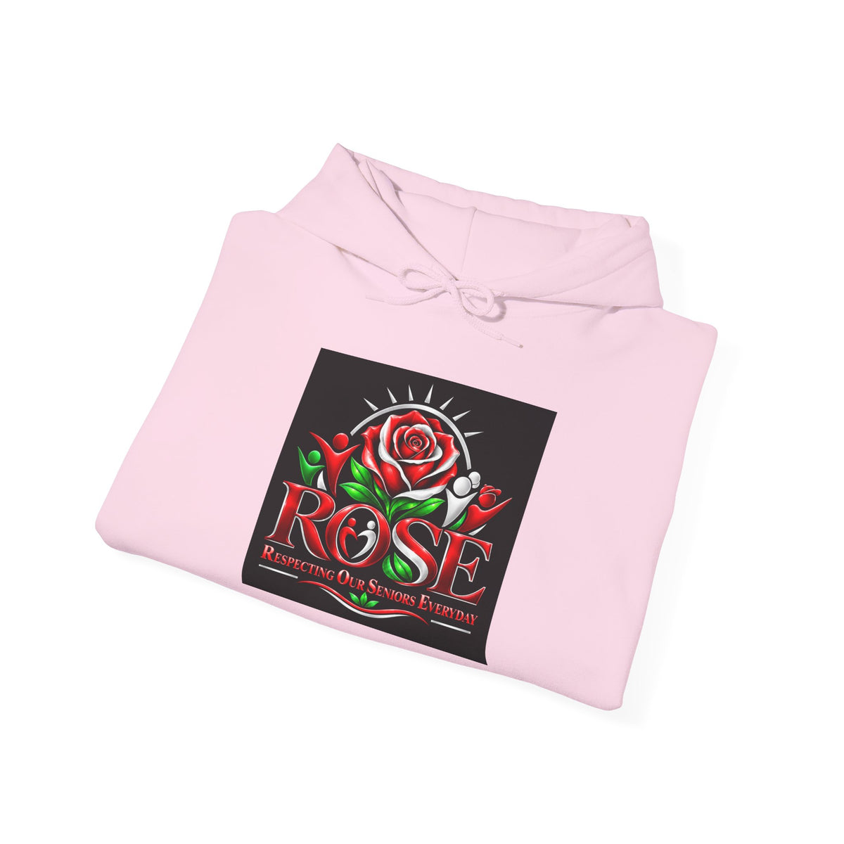Rose Senior Graphic Hoodie — "Giving You Your Rose" Fashion Streetwear Pullover