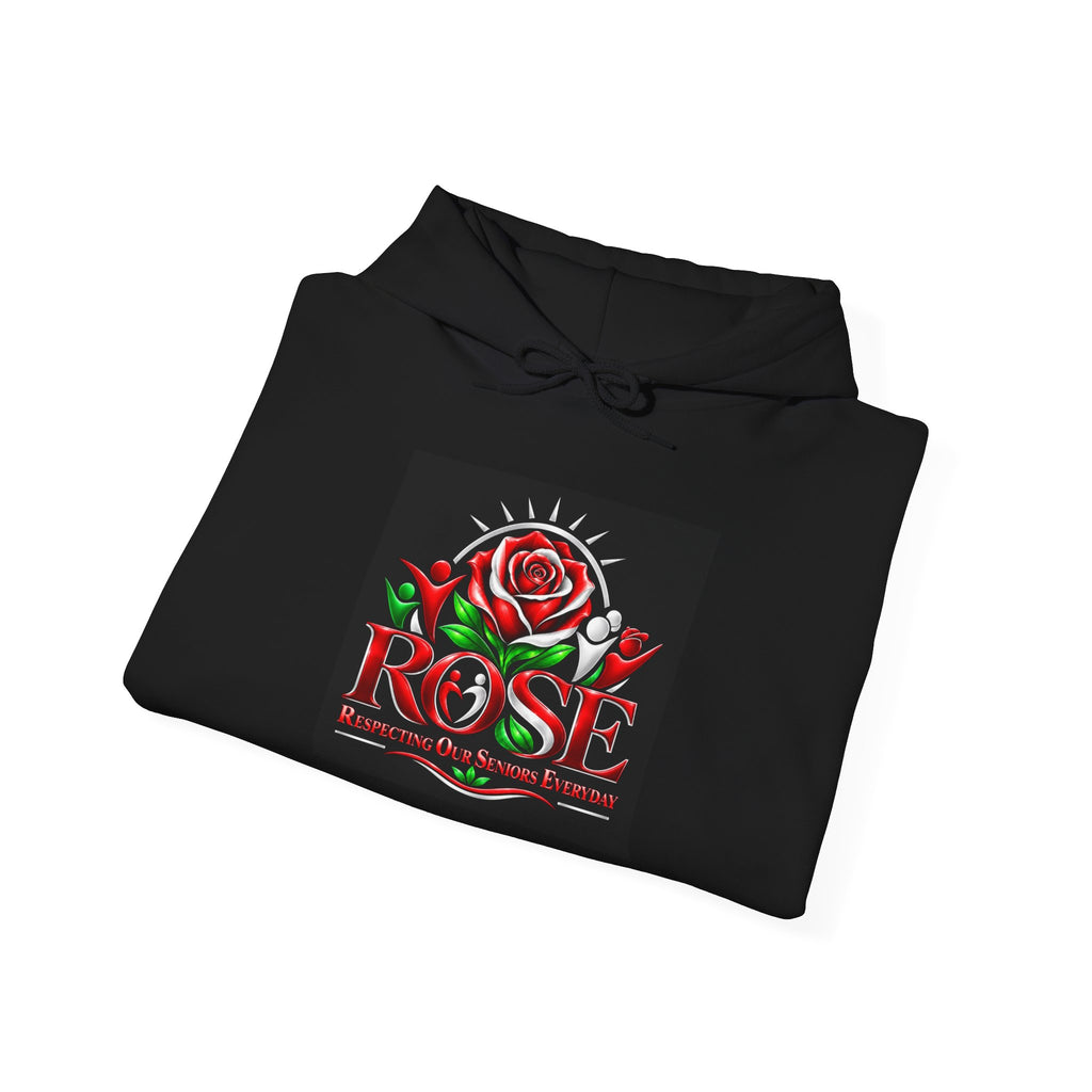 Rose Senior Graphic Hoodie — "Giving You Your Rose" Fashion Streetwear Pullover