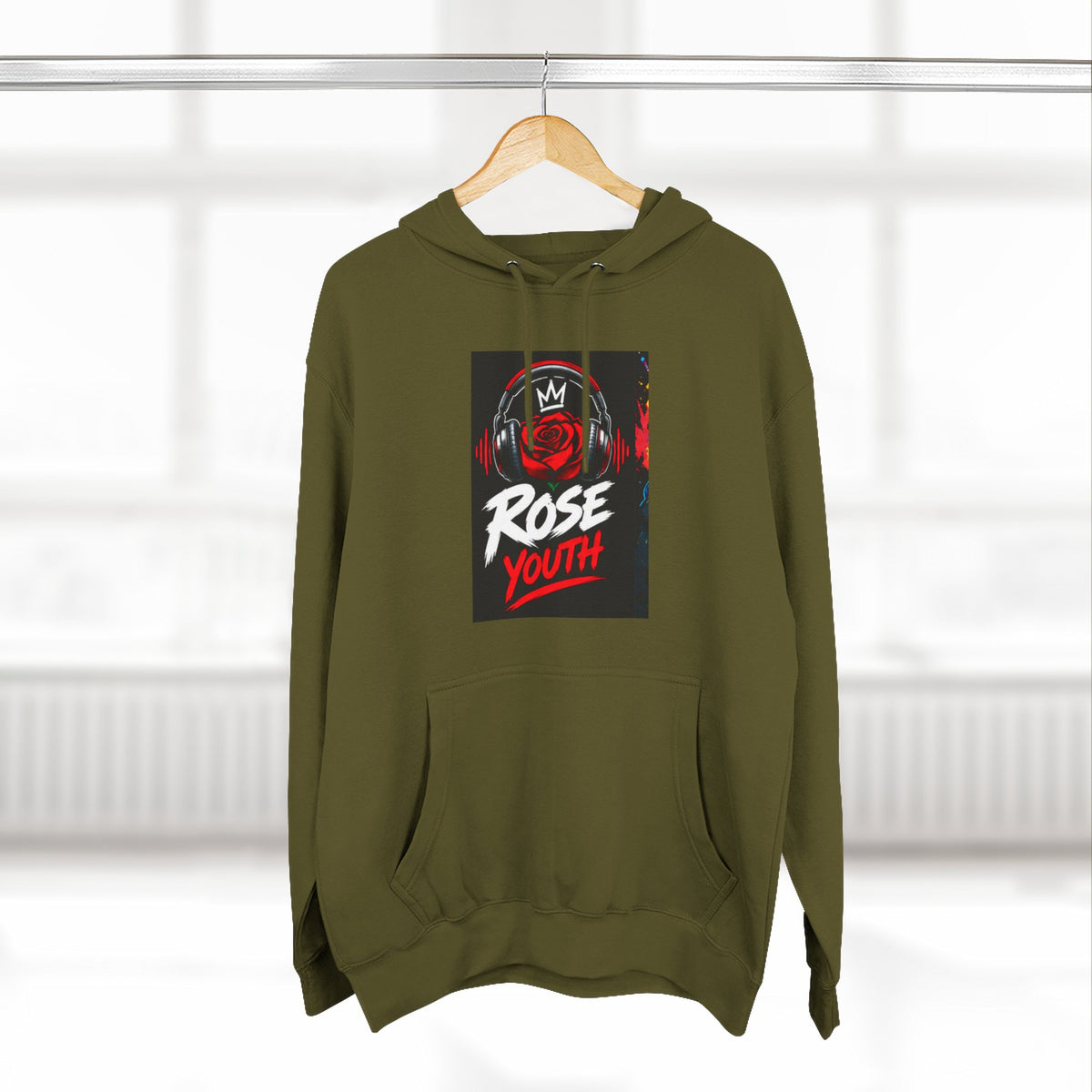 ROSE Youth Streetwear Hoodie — "Music Maestro" Graphic Pullover