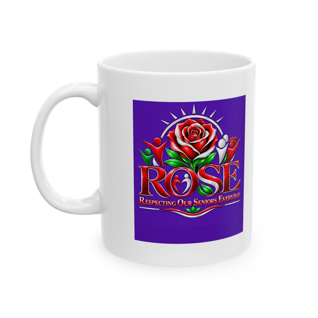 Giving You Roses Mug — Romantic Floral Ceramic Coffee Cup (11oz/15oz)