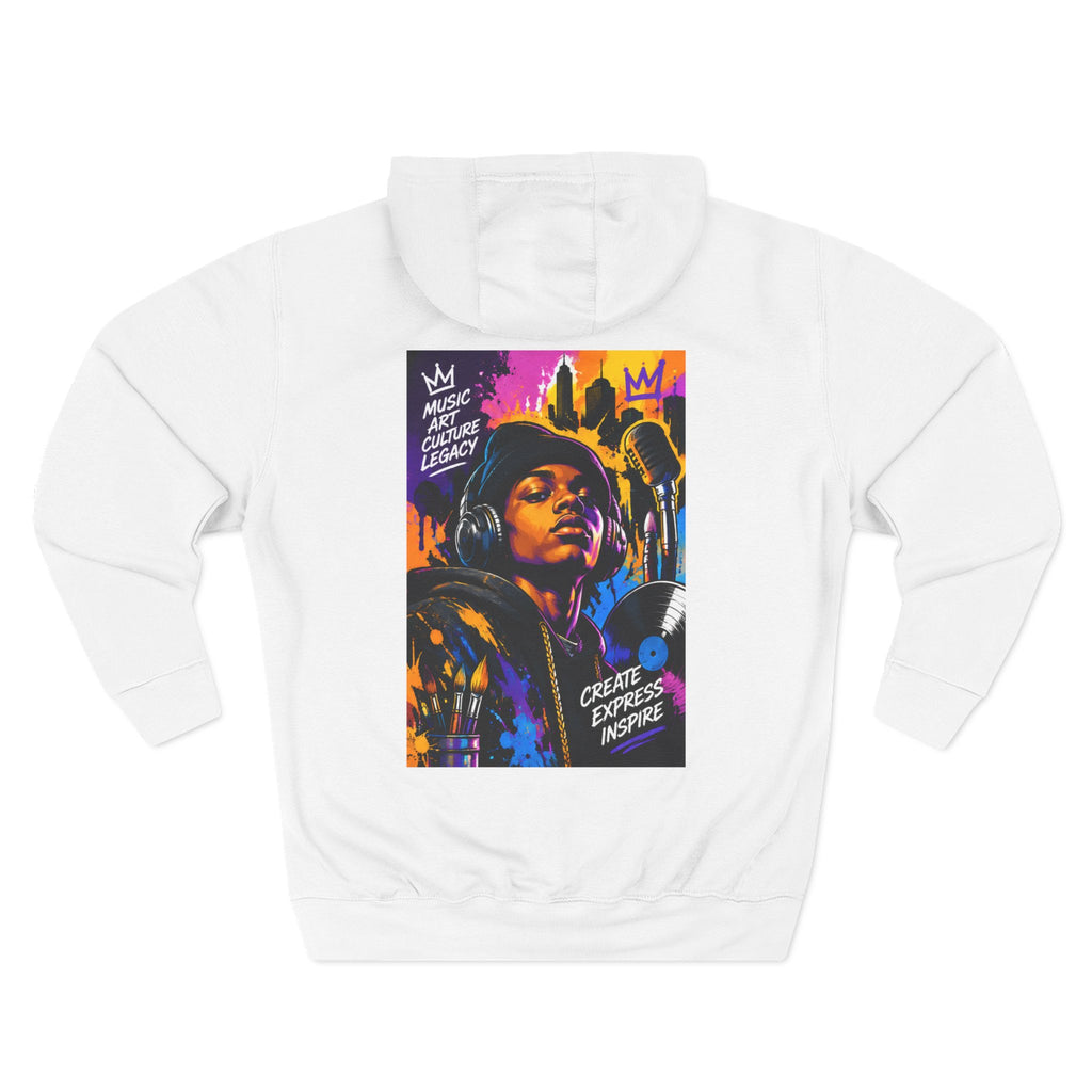 ROSE Youth Streetwear Hoodie — "Music Maestro" Graphic Pullover