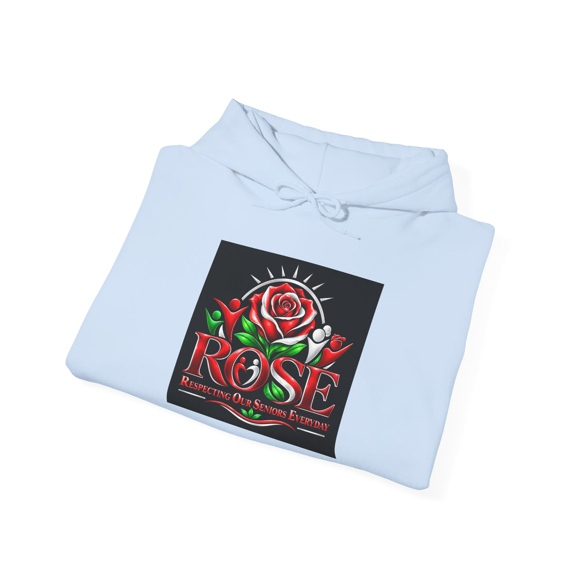 Rose Senior Graphic Hoodie — "Giving You Your Rose" Fashion Streetwear Pullover