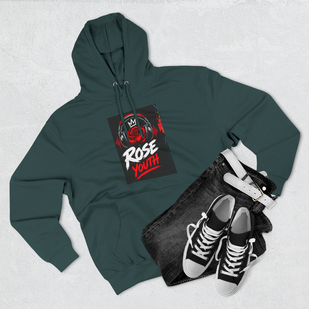ROSE Youth Streetwear Hoodie — "Music Maestro" Graphic Pullover