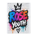 ROSE Youth Graffiti Logo  Arctic Fleece Blanket