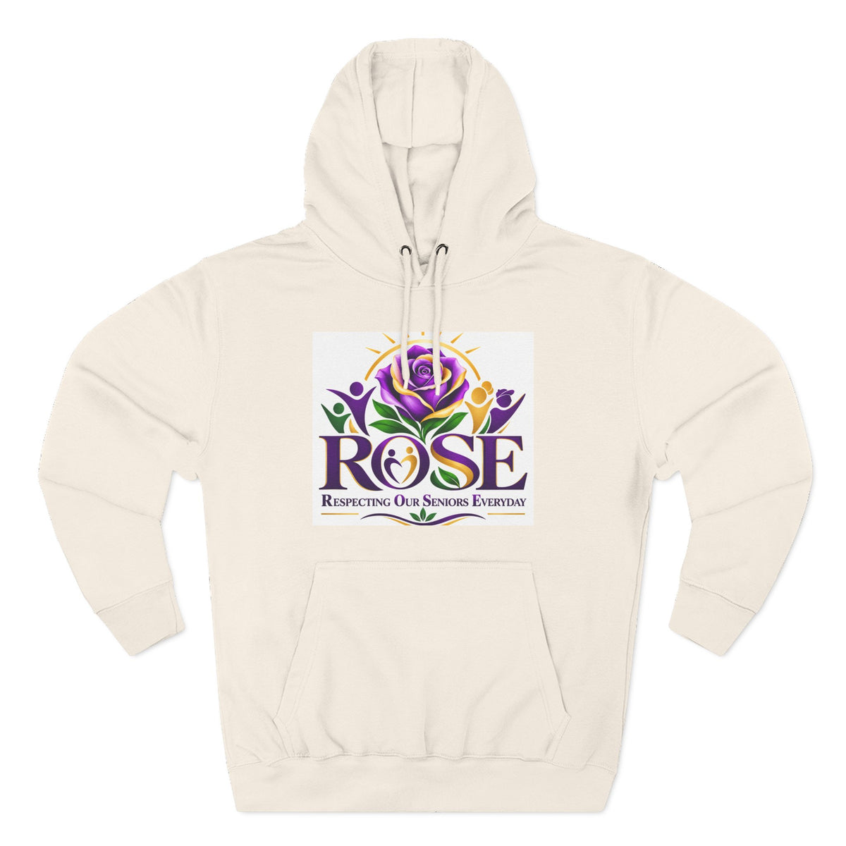 Rose Tribute Hoodie — "Giving You Your Rose" Celebration of Life Floral Pullover