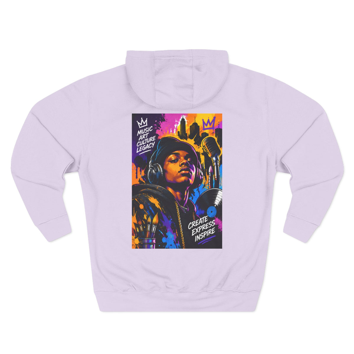ROSE Youth Streetwear Hoodie — "Music Maestro" Graphic Pullover