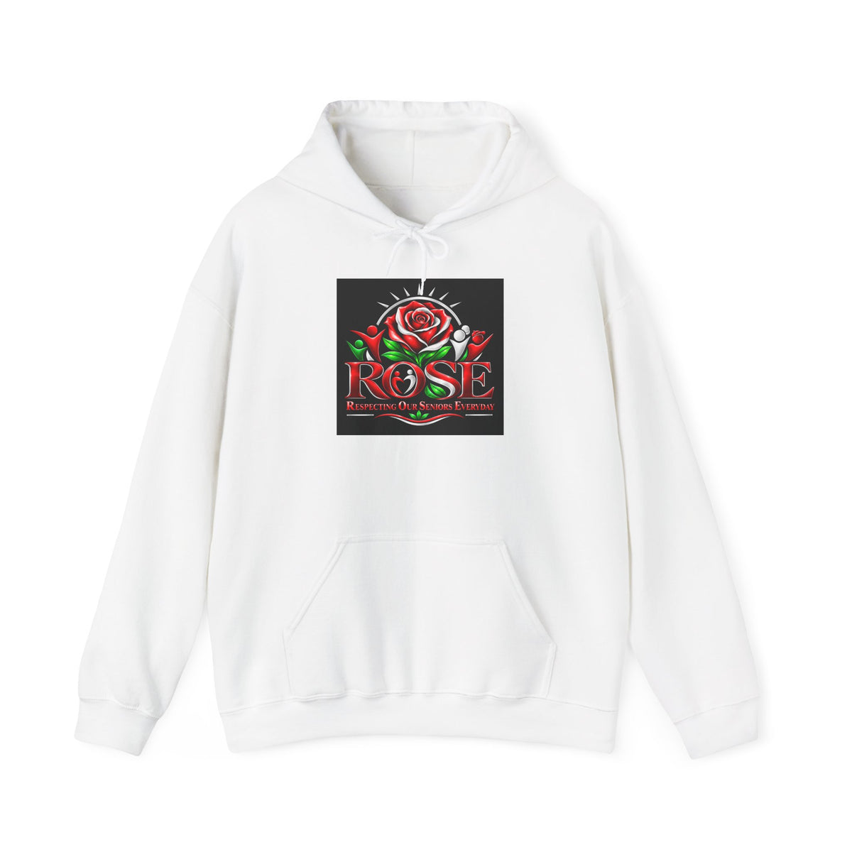 Rose Senior Graphic Hoodie — "Giving You Your Rose" Fashion Streetwear Pullover