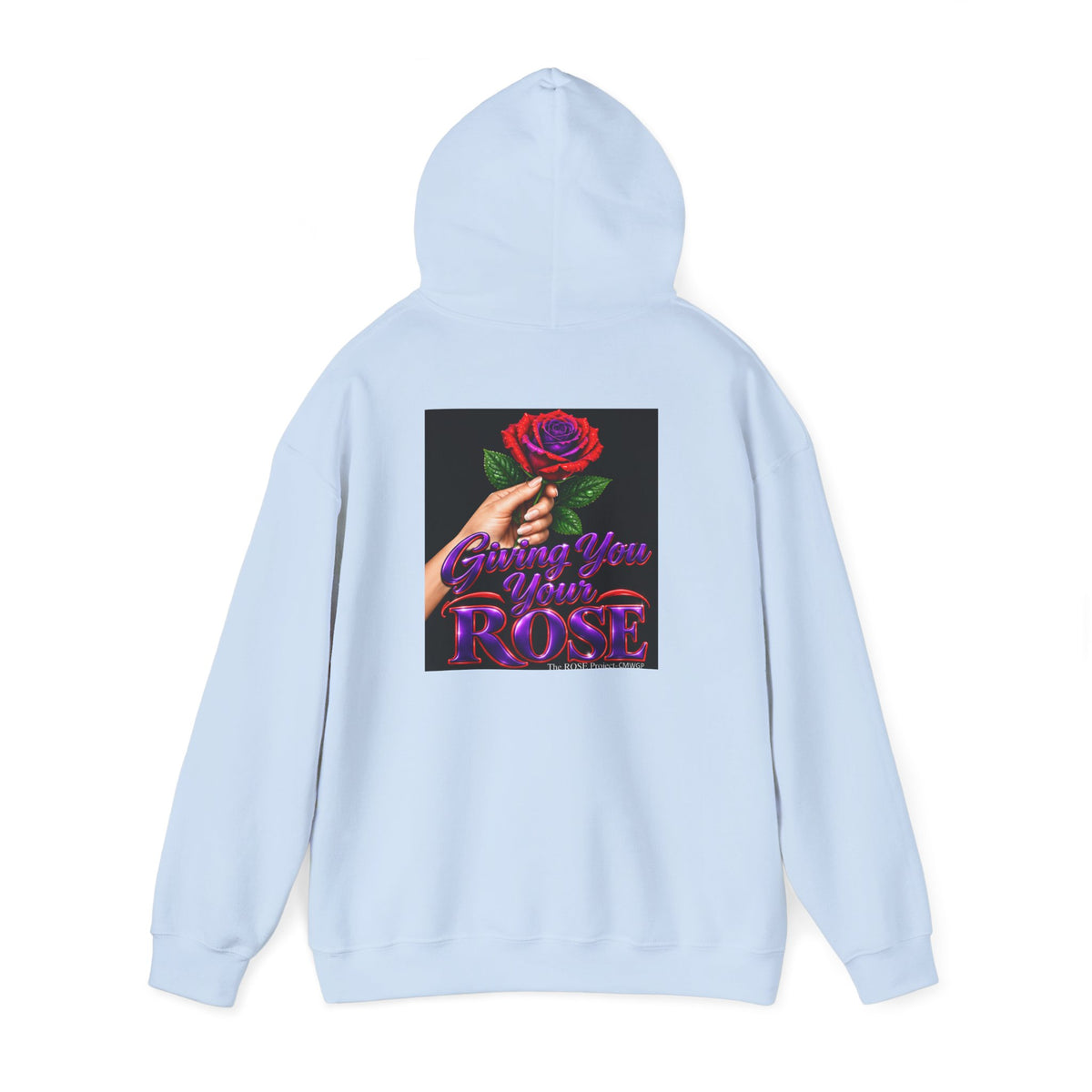 Rose Senior Graphic Hoodie — "Giving You Your Rose" Fashion Streetwear Pullover