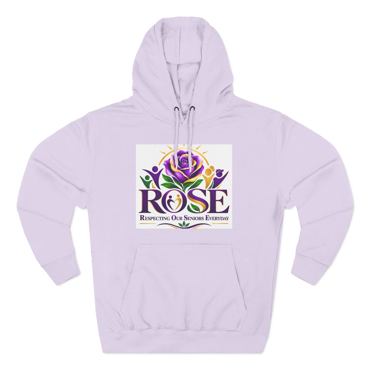 Rose Tribute Hoodie — "Giving You Your Rose" Celebration of Life Floral Pullover