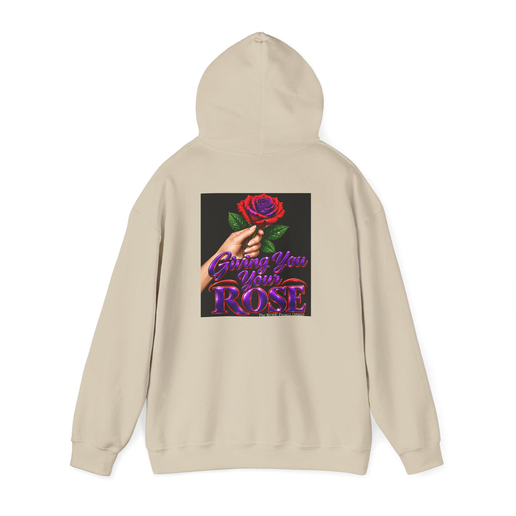 Rose Senior Graphic Hoodie — "Giving You Your Rose" Fashion Streetwear Pullover