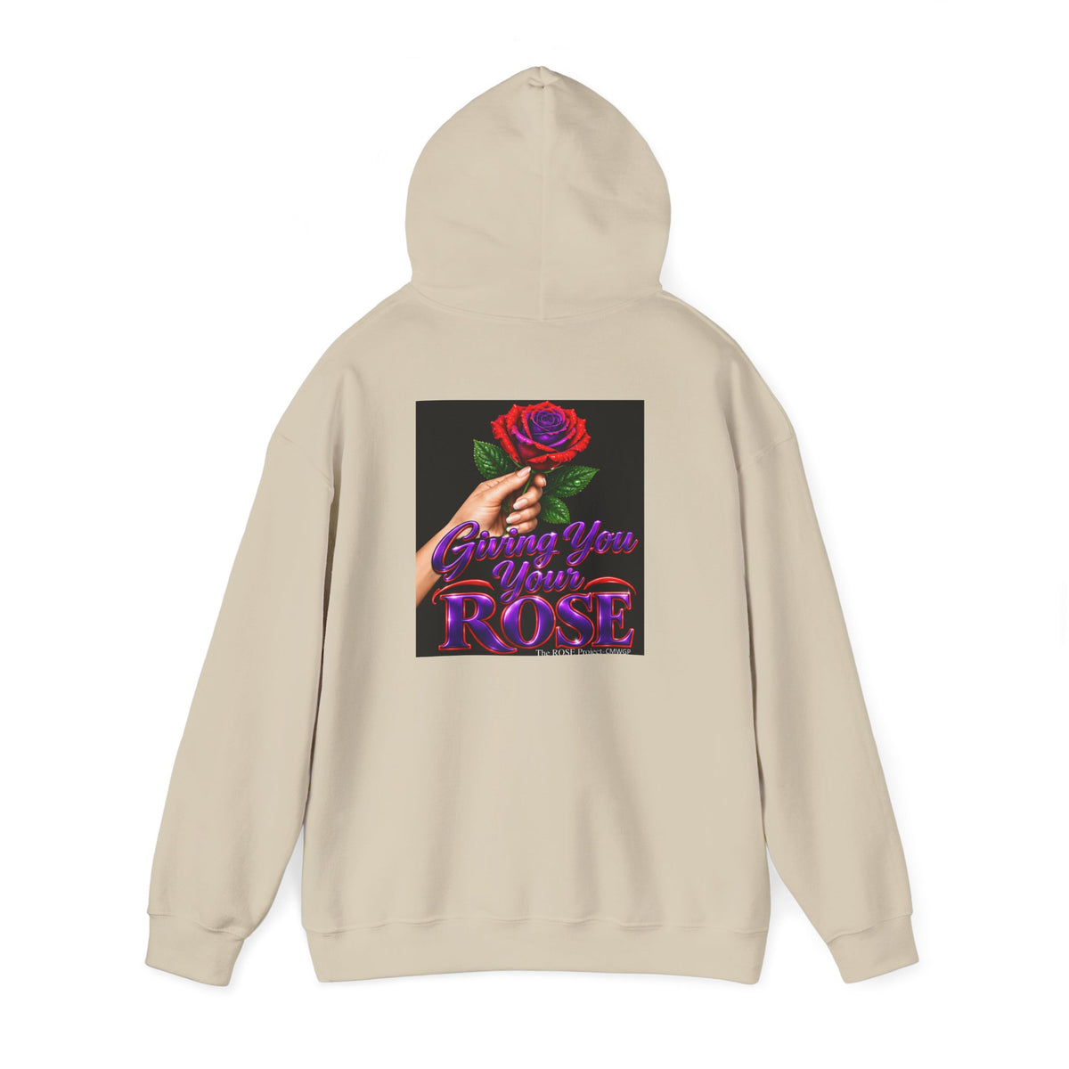 Rose Senior Graphic Hoodie — "Giving You Your Rose" Fashion Streetwear Pullover