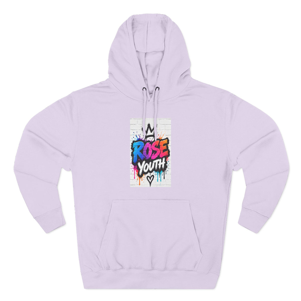 ROSE Youth Drip Logo Hoodie - "Bear The Baller" Motivational Back Panel