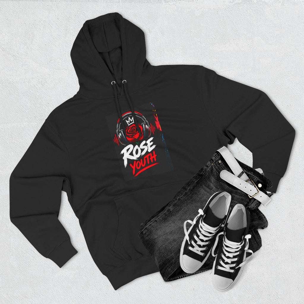 ROSE Youth Streetwear Hoodie — "Music Maestro" Graphic Pullover