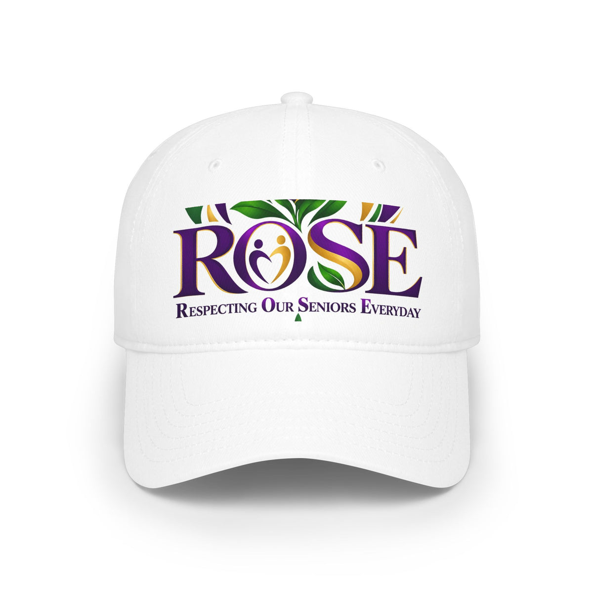 ROSE Respecting Our Seniors Everyday 2 Low Profile Baseball Cap