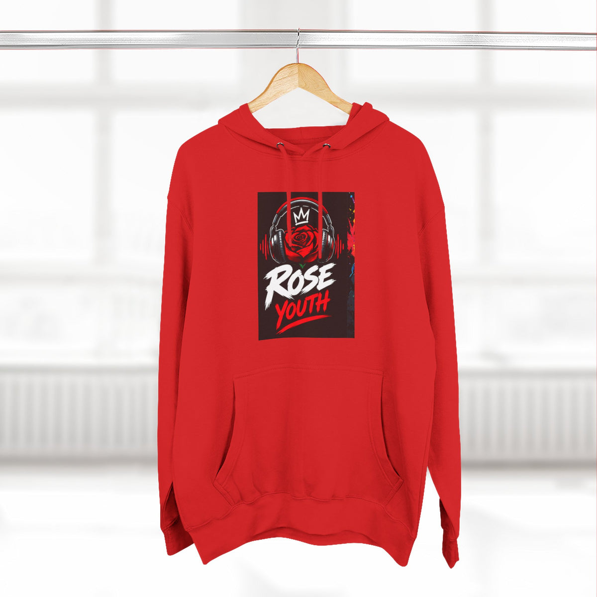ROSE Youth Streetwear Hoodie — "Music Maestro" Graphic Pullover