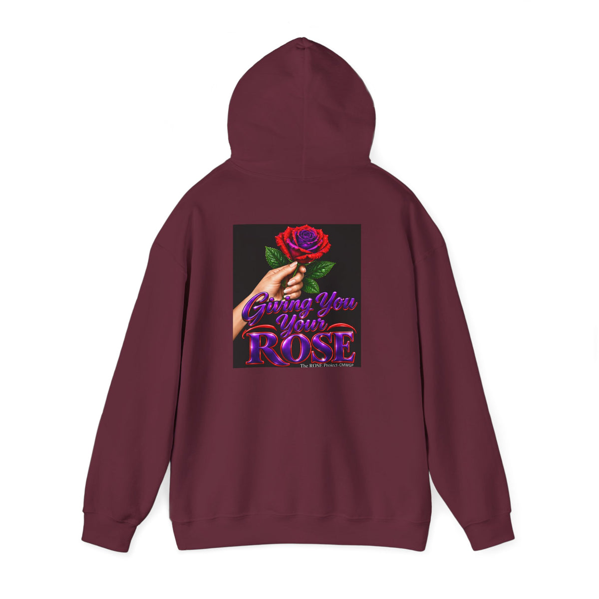 Rose Senior Graphic Hoodie — "Giving You Your Rose" Fashion Streetwear Pullover