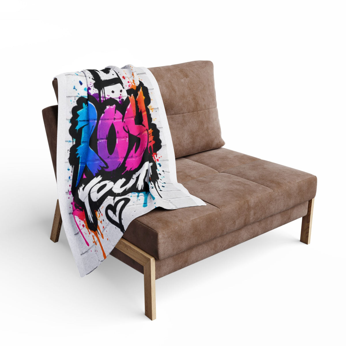 ROSE Youth Graffiti Logo  Arctic Fleece Blanket