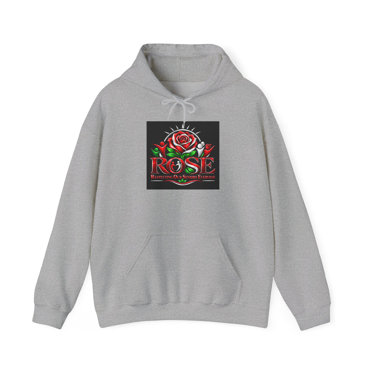 Rose Senior Graphic Hoodie — "Giving You Your Rose" Fashion Streetwear Pullover