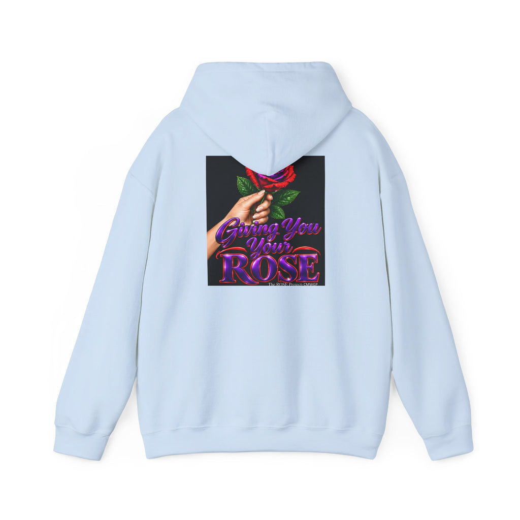 Rose Senior Graphic Hoodie — "Giving You Your Rose" Fashion Streetwear Pullover
