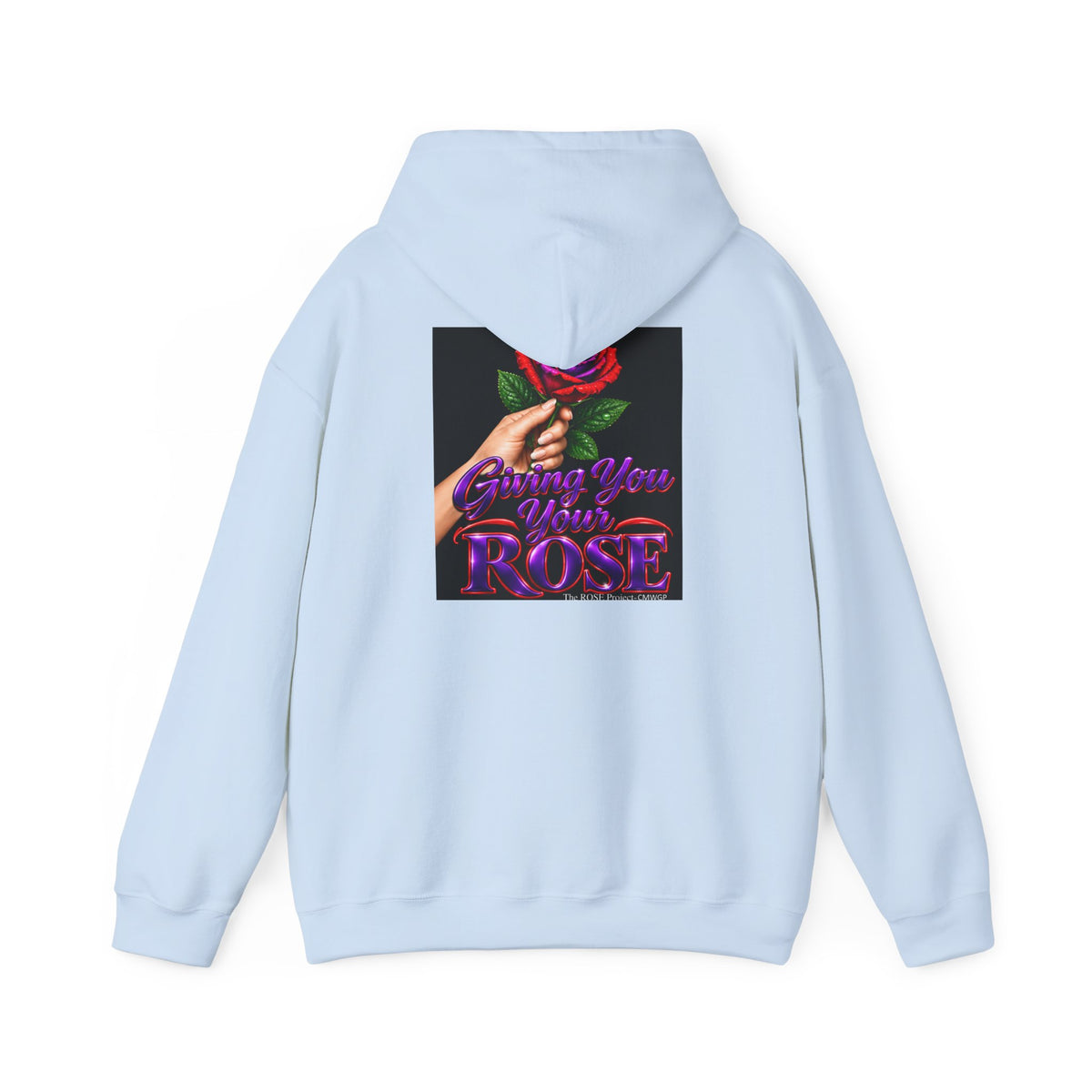 Rose Senior Graphic Hoodie — "Giving You Your Rose" Fashion Streetwear Pullover