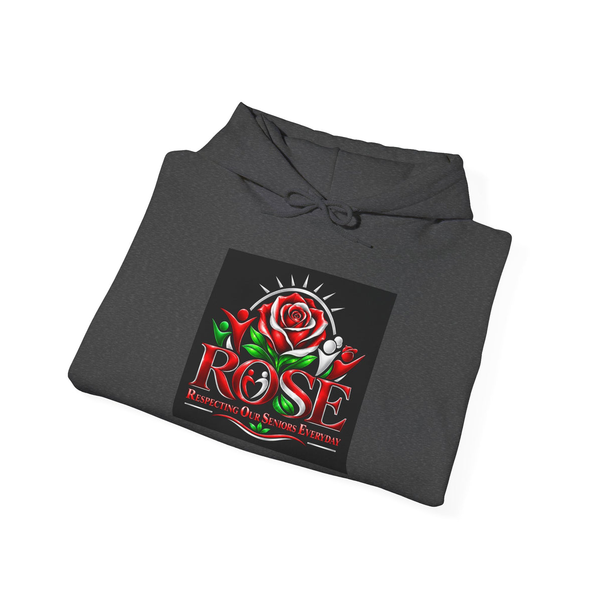 Rose Senior Graphic Hoodie — "Giving You Your Rose" Fashion Streetwear Pullover