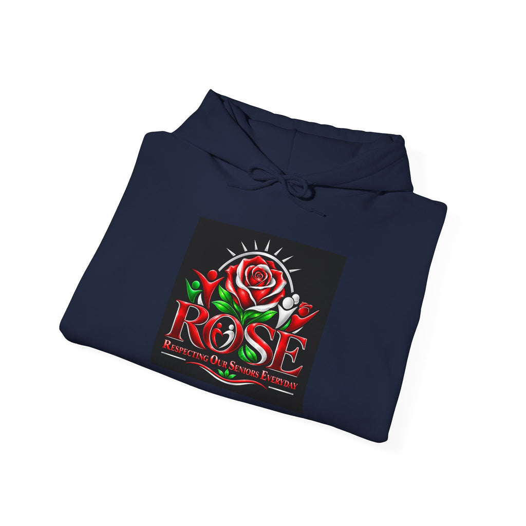 Rose Senior Graphic Hoodie — "Giving You Your Rose" Fashion Streetwear Pullover