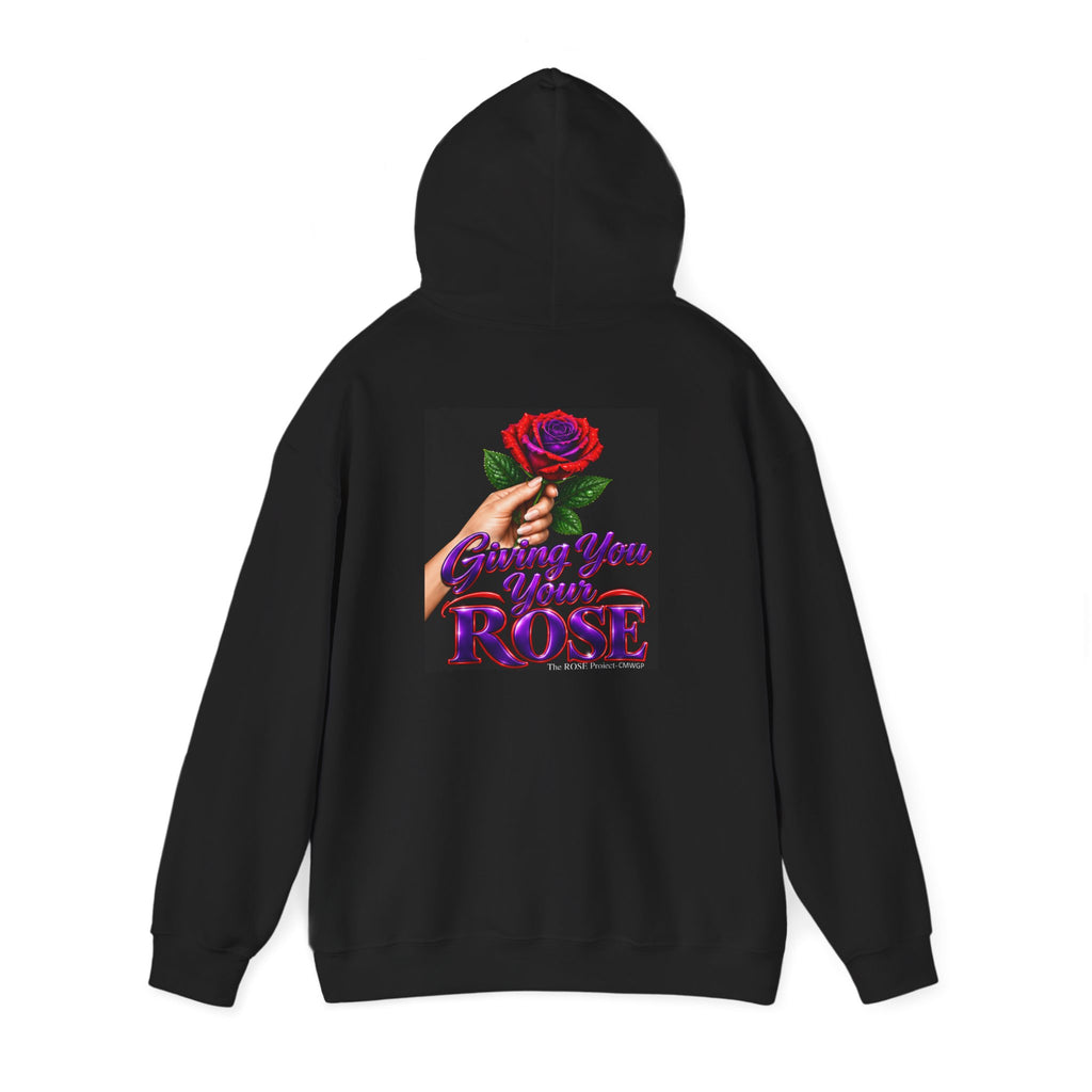 Rose Senior Graphic Hoodie — "Giving You Your Rose" Fashion Streetwear Pullover