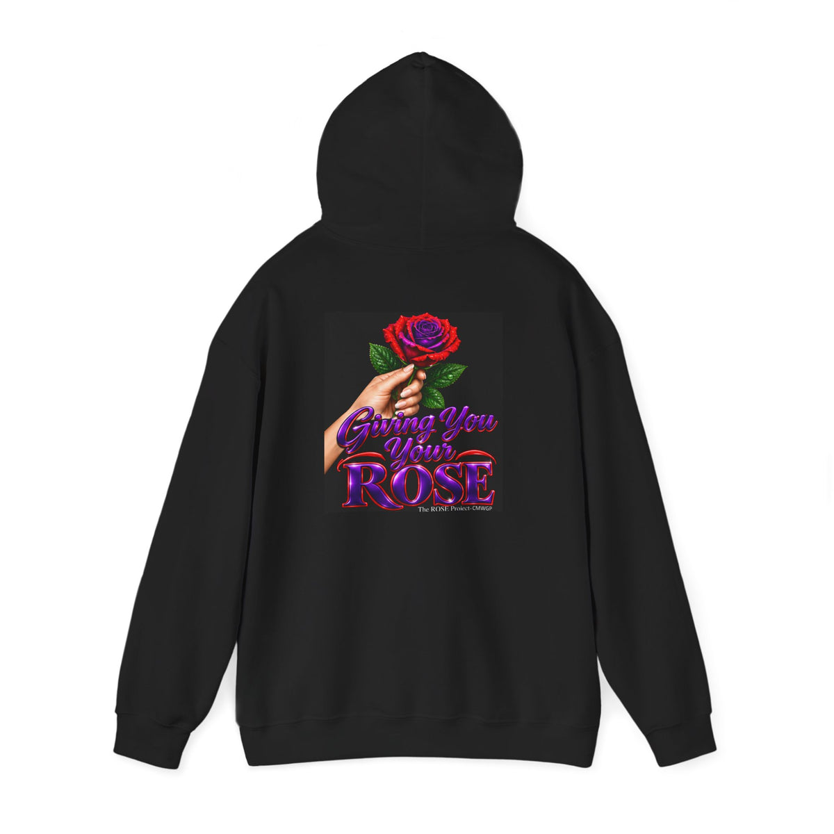 Rose Senior Graphic Hoodie — "Giving You Your Rose" Fashion Streetwear Pullover