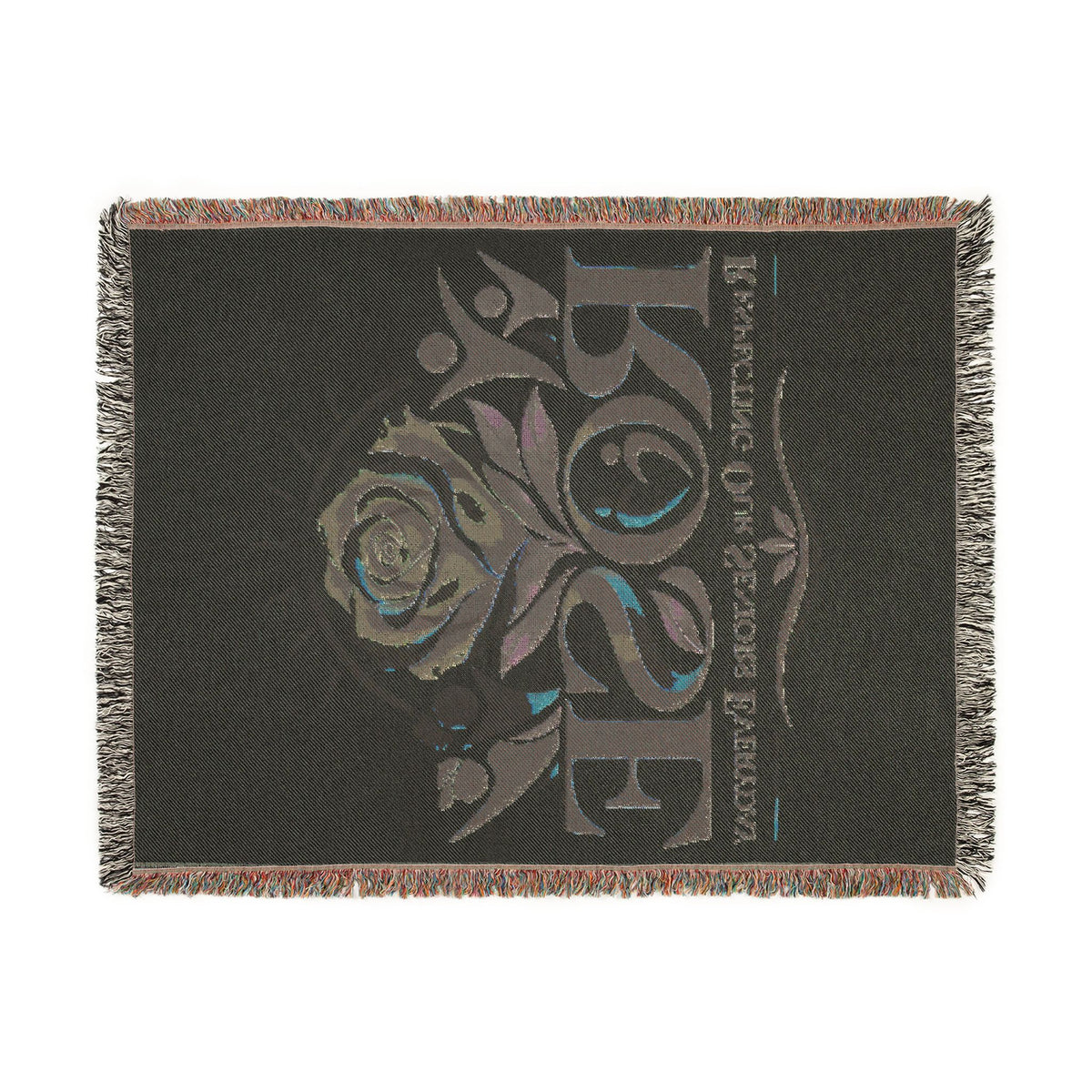 ROSE “Respecting Our Seniors Everyday” Inspirational Woven Blanket