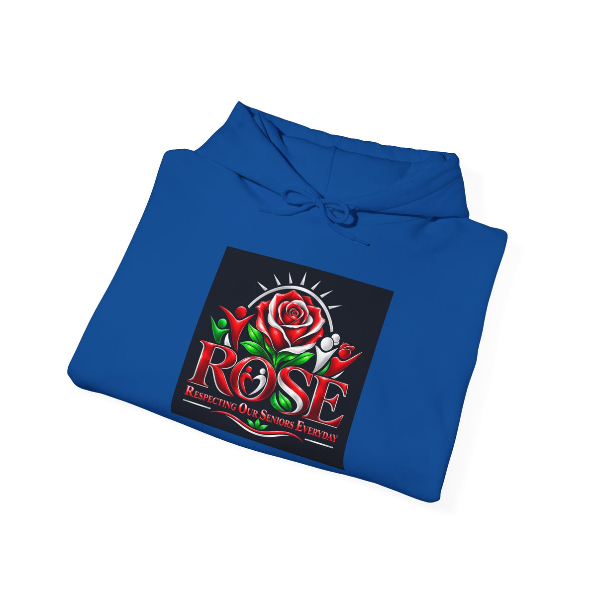 Rose Senior Graphic Hoodie — "Giving You Your Rose" Fashion Streetwear Pullover