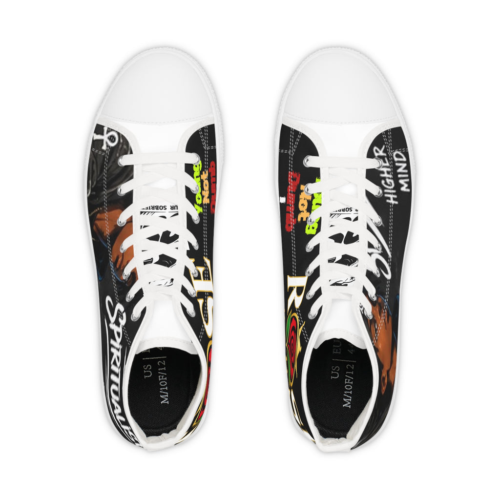 Spiritualist Men's High Top Sneakers