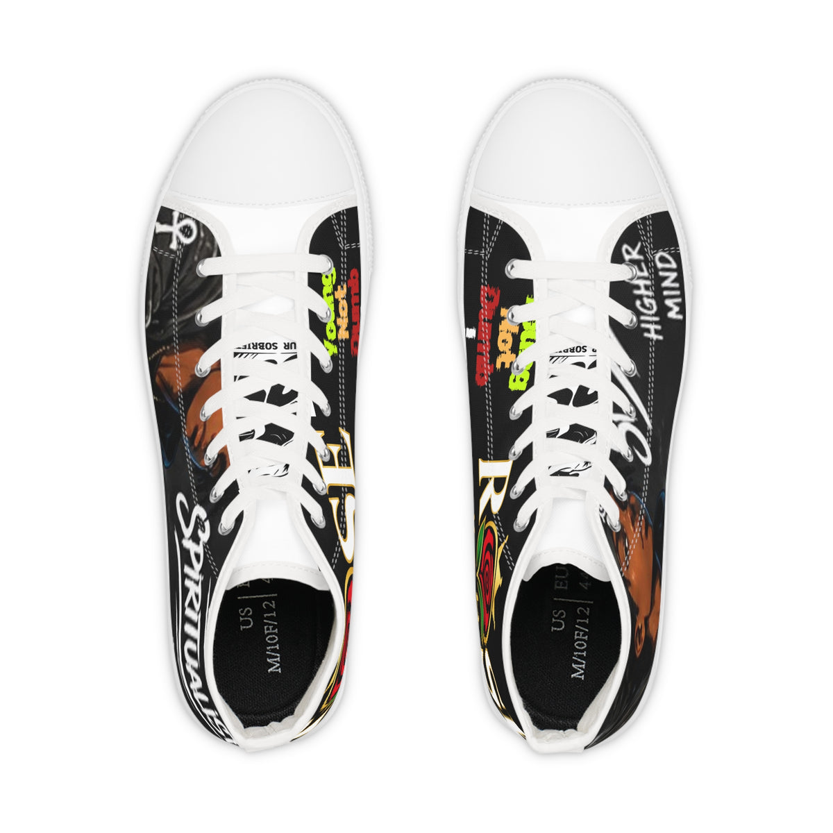 Spiritualist Men's High Top Sneakers