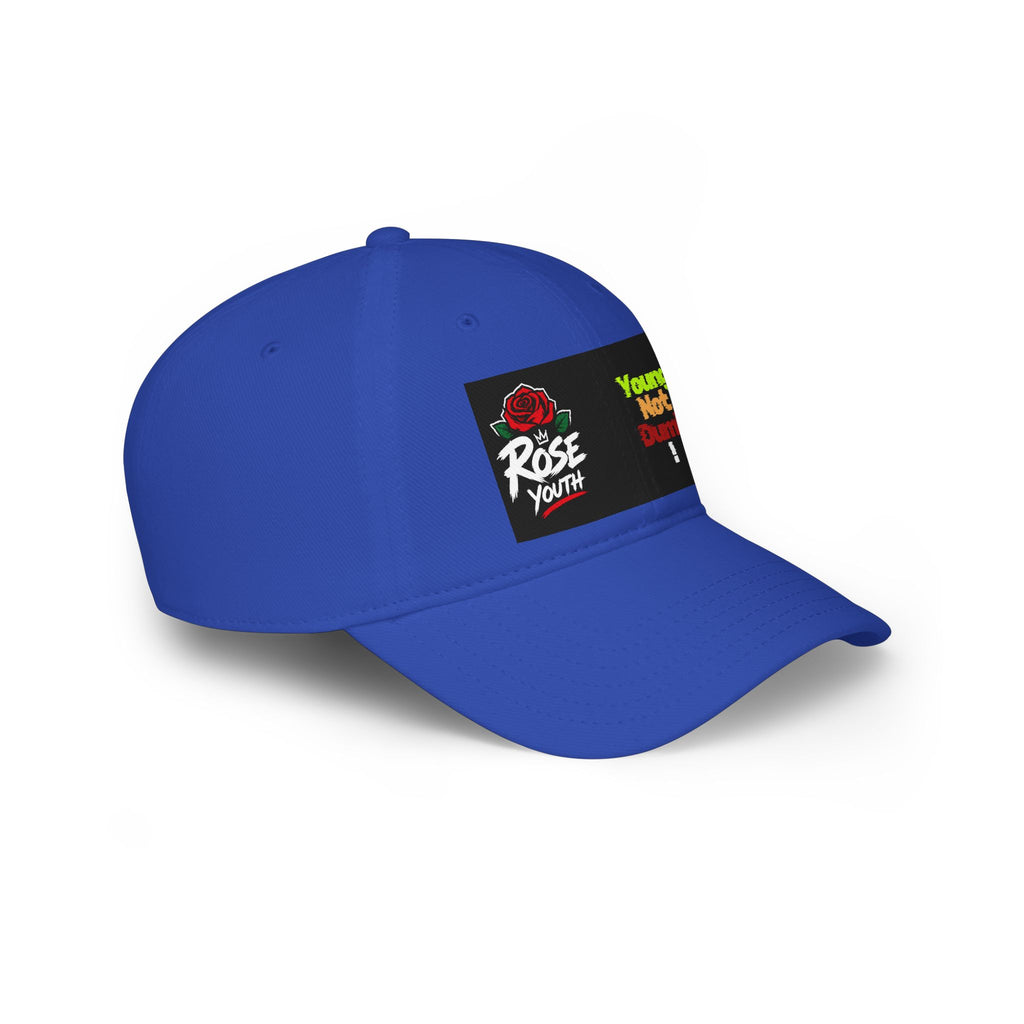 Young Not Dumb Rose Youth Red Baseball Cap