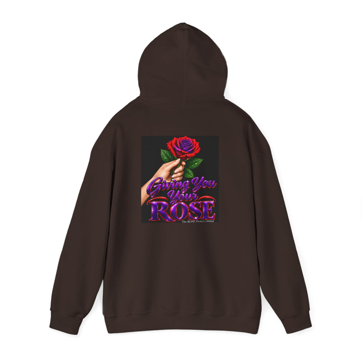Rose Senior Graphic Hoodie — "Giving You Your Rose" Fashion Streetwear Pullover