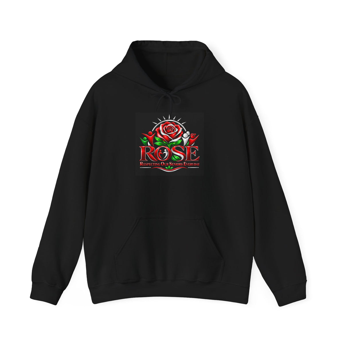 Rose Senior Graphic Hoodie — "Giving You Your Rose" Fashion Streetwear Pullover