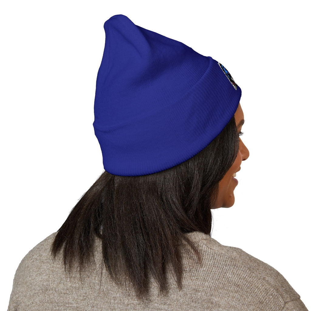 ROSE Youth Drip Embroidered Cuffed Beanie