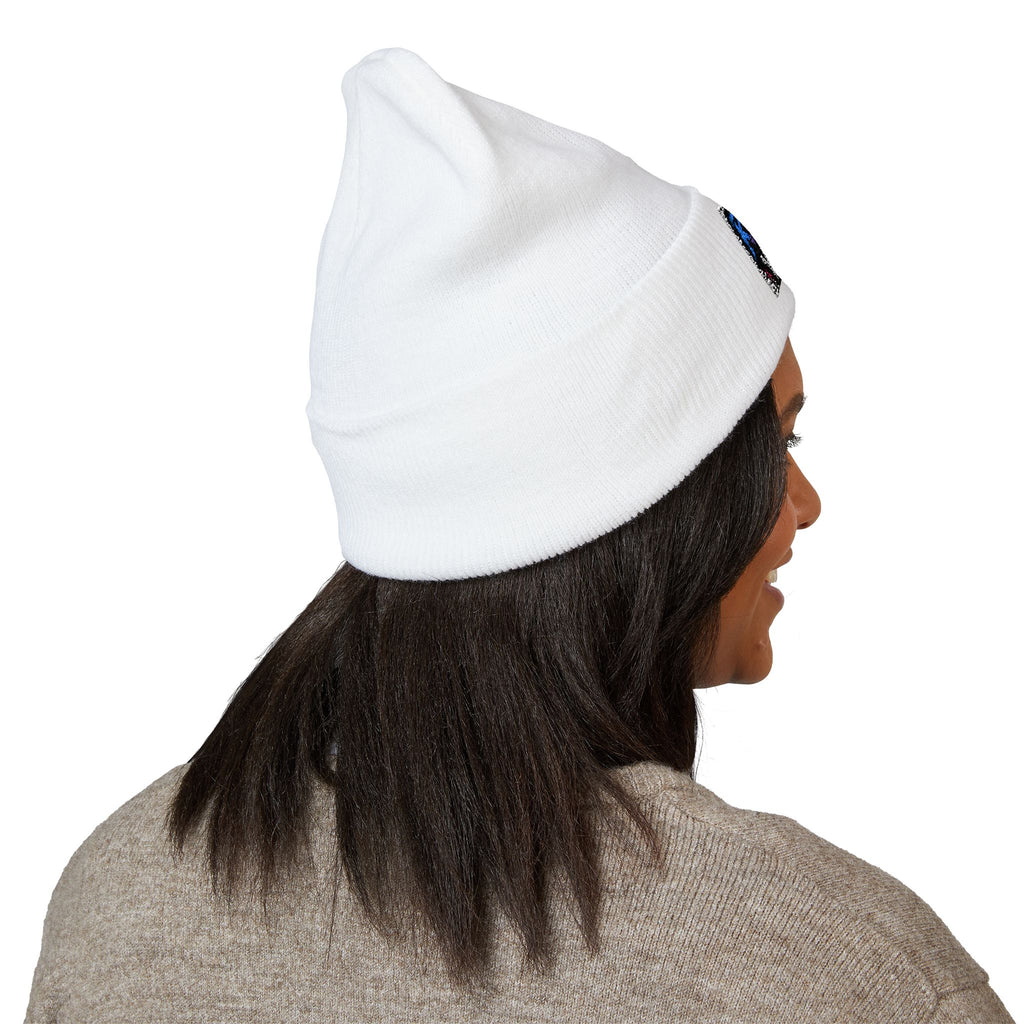 ROSE Youth Drip Embroidered Cuffed Beanie